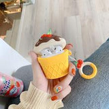 HipCity Ice Cream w/ Cherry Airpod Case